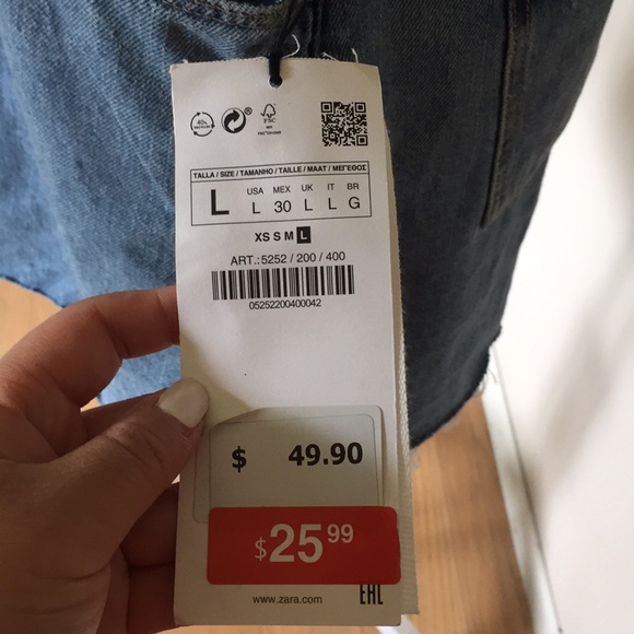 NWT Zara Overall Dress - Picture 4 of 5